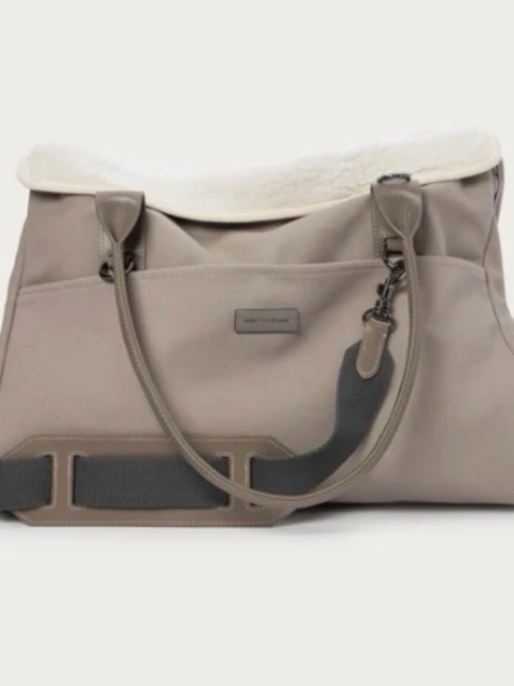 City Carrier Bag For Dogs - Grey